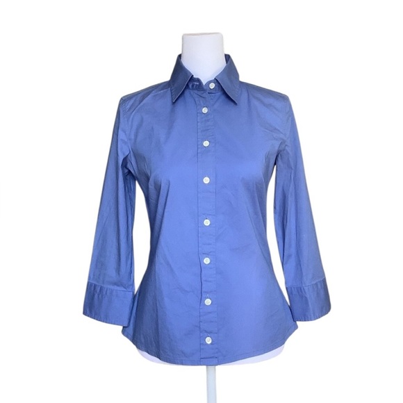 J. Crew Tops - J.Crew Haberdasherv Refined Cotton Button-Up Shirt